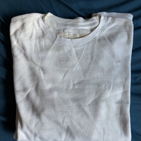 Old Navy Waffle Knit Shirt Mens large Thermal Base Layer - Picture 1 of 4